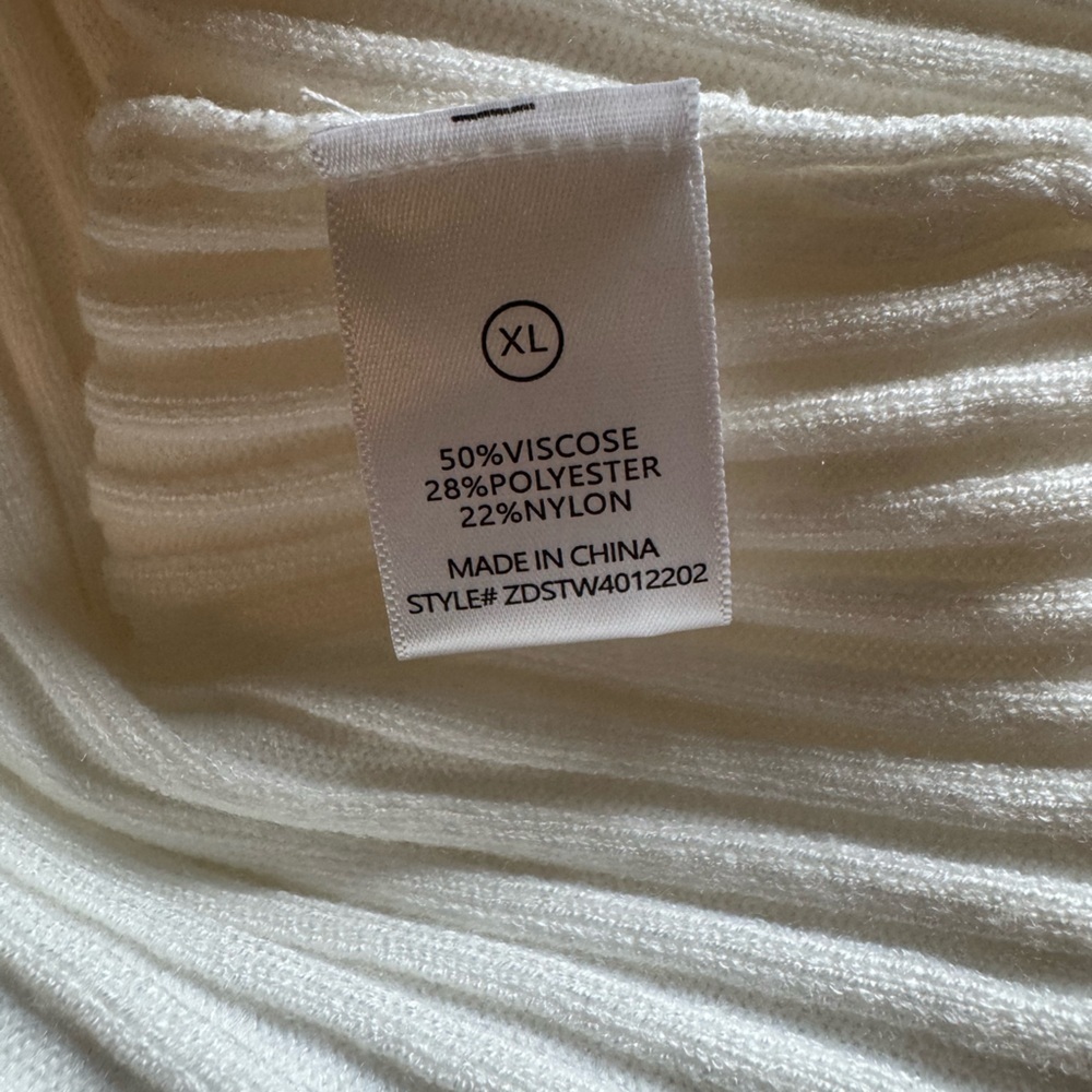 SOLD White Ribbed Cutout Bodysuit SOLD